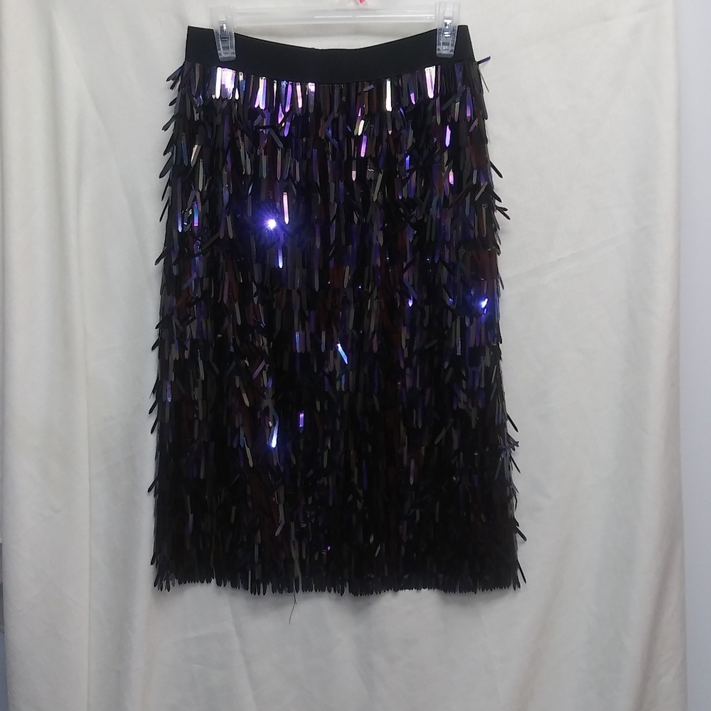 Beulah tassle sequin skirt